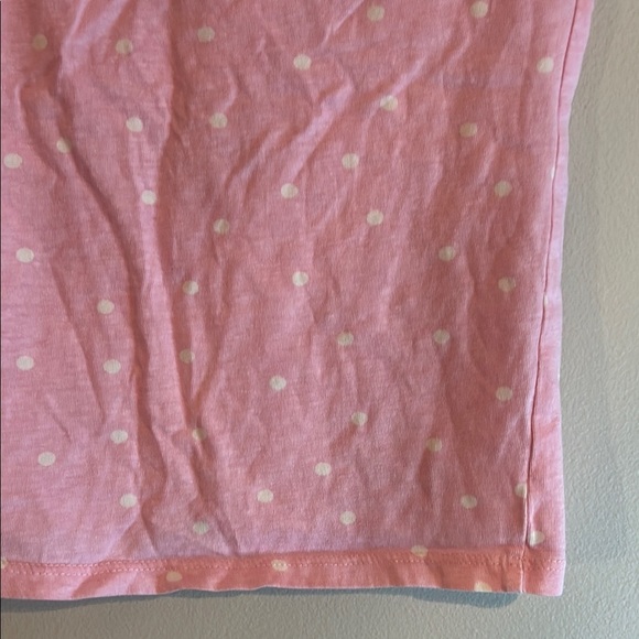 Soft Pink Short Sleeve Tee with Ruffle Sleeves - Picture 6 of 7